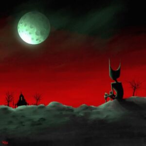 Poster: Virgil Under the Emerald Moon