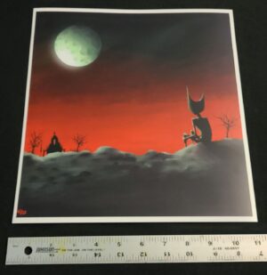 Poster: Virgil Under the Emerald Moon