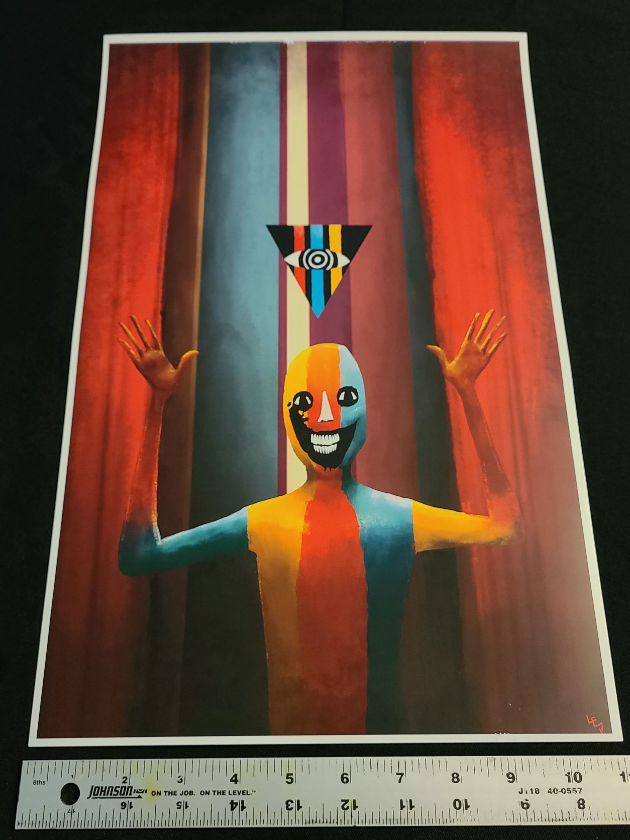 Poster: Primary Color Man Broadcast - Leovincible